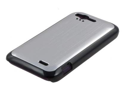 HTC Rhyme Brushed Aluminium Case - Silver