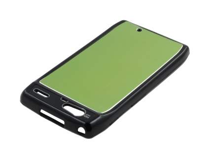Motorola RAZR Brushed Aluminium Case - Lime Green