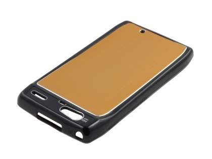 Motorola RAZR Brushed Aluminium Case - Gold