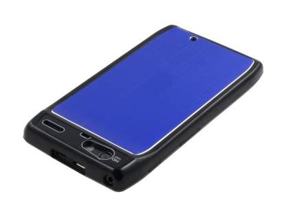 Motorola RAZR Brushed Aluminium Case - Ocean Blue