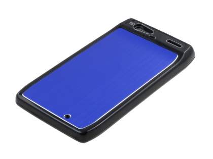 Motorola RAZR Brushed Aluminium Case - Ocean Blue