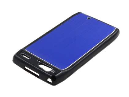 Motorola RAZR Brushed Aluminium Case - Ocean Blue