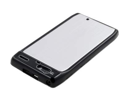 Motorola RAZR Brushed Aluminium Case - Silver
