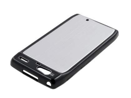 Motorola RAZR Brushed Aluminium Case - Silver