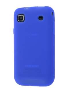 Samsung  I9000 Galaxy S Silicone Case - Blue Soft Cover