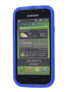 Samsung  I9000 Galaxy S Silicone Case - Blue