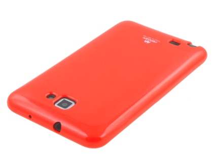Mercury Goospery Glossy Gel Case for Samsung I9220 Galaxy Note - Red