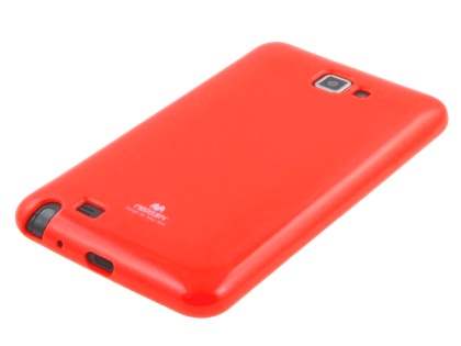 Mercury Goospery Glossy Gel Case for Samsung I9220 Galaxy Note - Red
