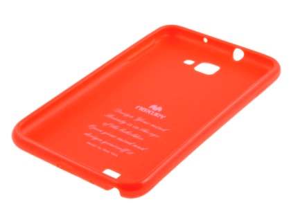 Mercury Goospery Glossy Gel Case for Samsung I9220 Galaxy Note - Red