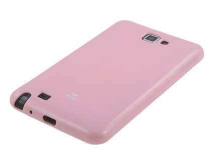 Mercury Goospery Glossy Gel Case for Samsung I9220 Galaxy Note - Baby Pink