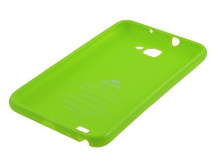 Mercury Goospery Glossy Gel Case for Samsung I9220 Galaxy Note - Lime Green