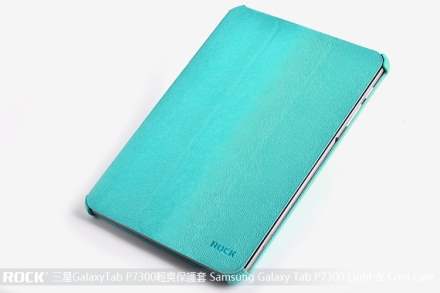 ROCK Samsung Galaxy Tab 8.9 4G Executive LC Case with Stand - Aqua Blue