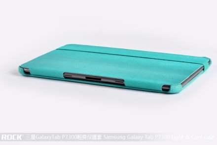 ROCK Samsung Galaxy Tab 8.9 4G Executive LC Case with Stand - Aqua Blue