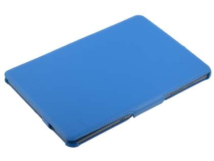 Premium Samsung Galaxy Tab 10.1 Slim Synthetic Leather Flip Case with Multi-Angle Tilt Stand - Sky Blue