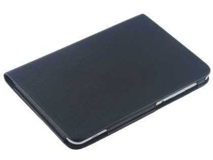 Samsung Galaxy Tab 8.9 4G Synthetic Leather Flip Case with Dual-Angle Tilt Stand - Black