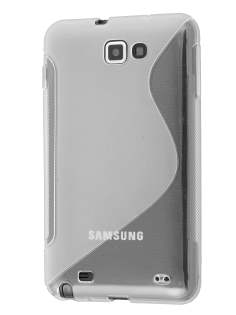 Samsung I9220 Galaxy Note Wave Case - Clear/Frosted Clear