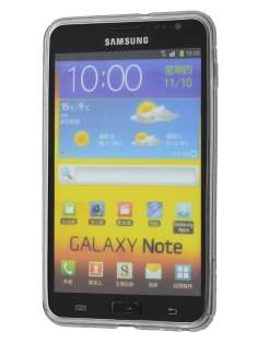 Samsung I9220 Galaxy Note Wave Case - Clear/Frosted Clear
