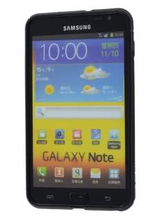 Samsung I9220 Galaxy Note Wave Case - Black/Frosted Black