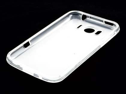 KingOK HTC Sensation XL Frosted TPU Case - Frosted Clear