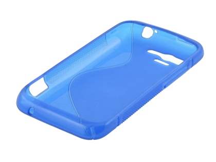 HTC Rhyme Wave Case - Ocean Blue