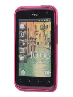 HTC Rhyme TPU Gel Case - Diamond Pink