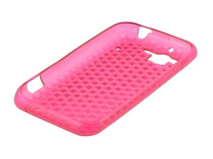 HTC Rhyme TPU Gel Case - Diamond Pink