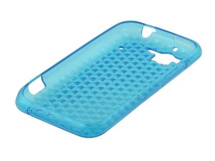 HTC Rhyme TPU Gel Case - Diamond Sky Blue