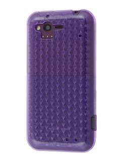 HTC Rhyme TPU Gel Case - Diamond Purple