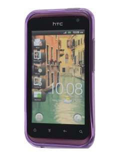 HTC Rhyme TPU Gel Case - Diamond Purple