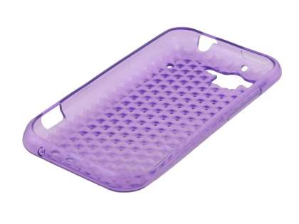 HTC Rhyme TPU Gel Case - Diamond Purple