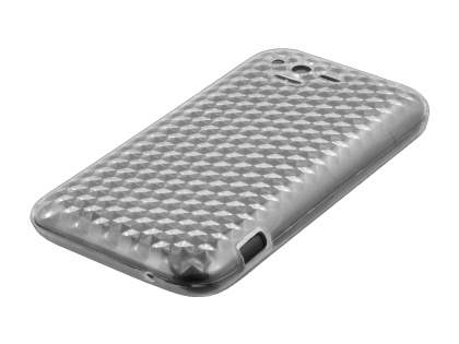 HTC Rhyme TPU Gel Case - Diamond Clear