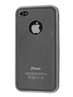 iPhone 4S Dual-Design Case - Clear/Frosted Clear iPhone 4S Dual-Design Case - Clear/Frosted Clear