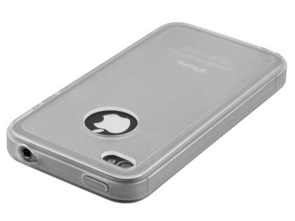 iPhone 4S Dual-Design Case - Clear/Frosted Clear
