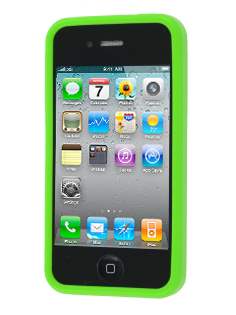Dual-Design Case for iPhone 4S/4 - Green/Frosted Green