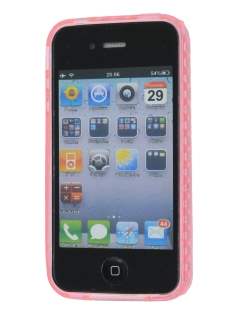 iPhone 4S Bubble Gel Case - Baby Pink