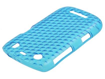 BlackBerry Curve 9360 TPU Gel Case - Diamond Blue