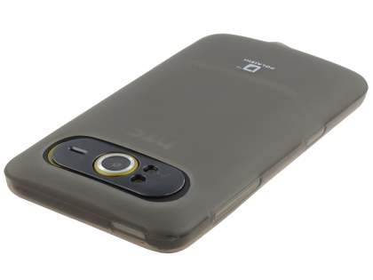 POLAISHI HTC HD7 Frosted TPU Case plus Screen Protector - Frosted Grey