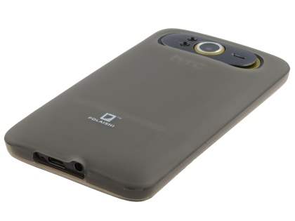 POLAISHI HTC HD7 Frosted TPU Case plus Screen Protector - Frosted Grey