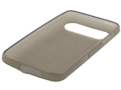 POLAISHI HTC HD7 Frosted TPU Case plus Screen Protector - Frosted Grey