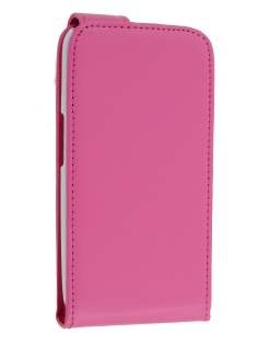 Samsung I9250 Google Galaxy Nexus Synthetic Leather Flip Case - Pink