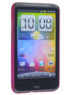 HTC Desire HD Slim Mesh Case - Hot Pink