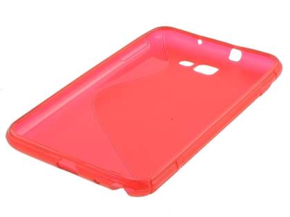 Samsung I9220 Galaxy Note Wave Case - Red/Frosted Red