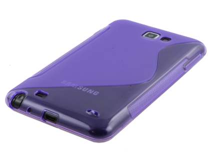 Samsung I9220 Galaxy Note Wave Case - Purple/Frosted Purple