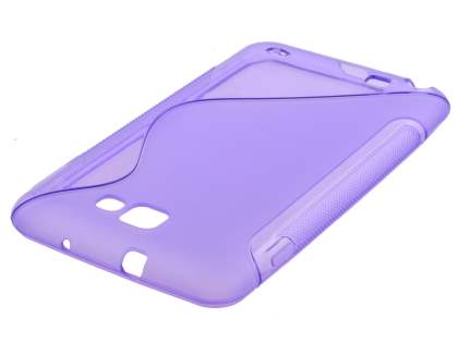 Samsung I9220 Galaxy Note Wave Case - Purple/Frosted Purple