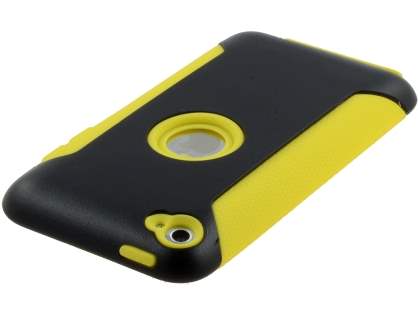 iPod Touch 4 Impact Case - Yellow/Classic Black