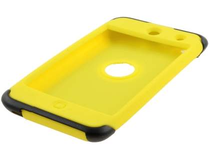 iPod Touch 4 Impact Case - Yellow/Classic Black