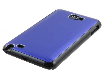 Samsung I9220 Galaxy Note Brushed Aluminium Case - Ocean Blue