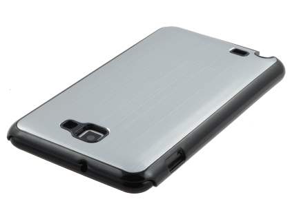 Samsung I9220 Galaxy Note Brushed Aluminium Case - Silver