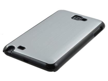 Samsung I9220 Galaxy Note Brushed Aluminium Case - Silver
