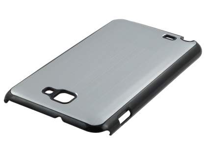 Samsung I9220 Galaxy Note Brushed Aluminium Case - Silver